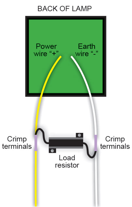 Centralita Resistor H7 Led 12/24V