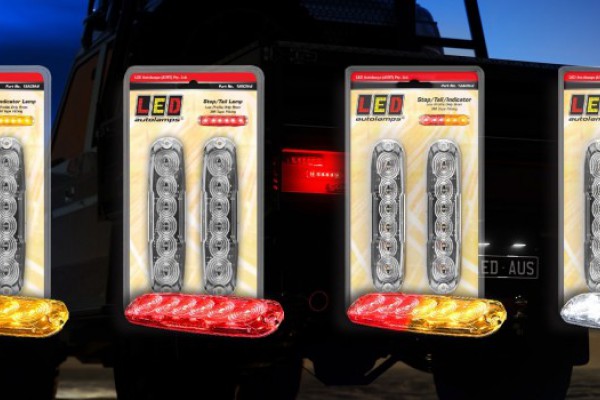 Extremely compact and low-profile road-legal rear function lamps